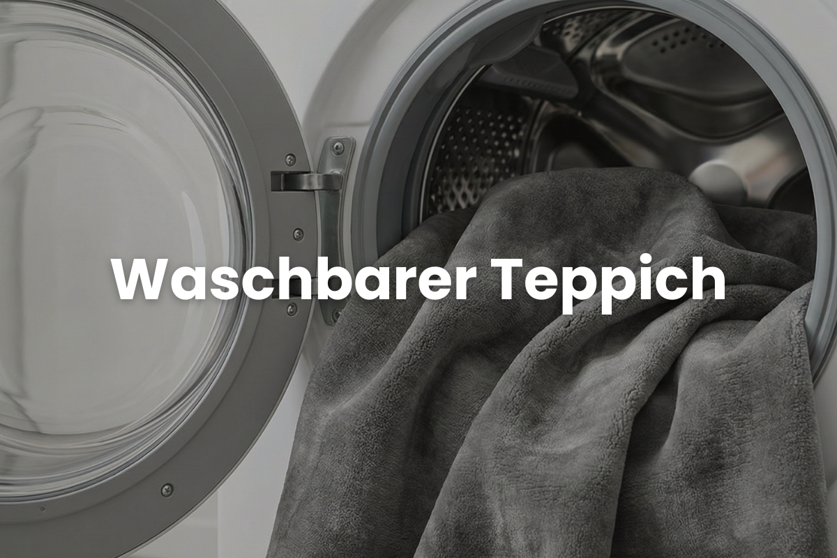 Waschbarer Teppich: Die hygienische und stilvolle Lösung für Familien und Haustiere