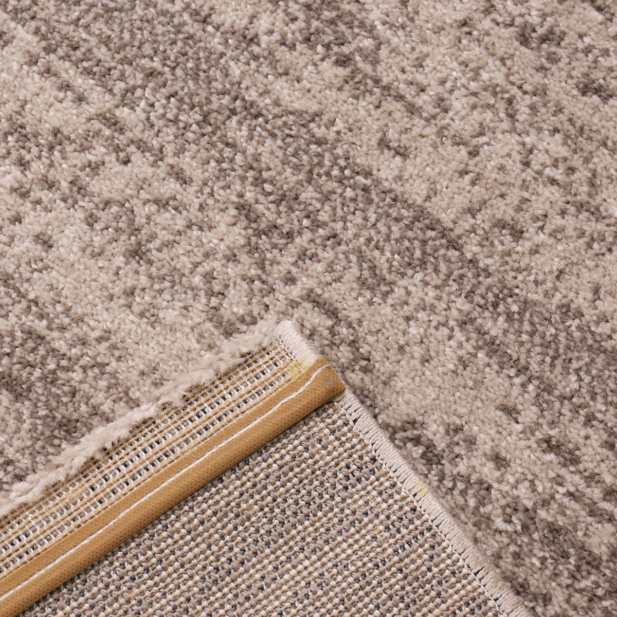 Cordoba6824 Beige Melliert Kurzflor Teppich-zoom-3