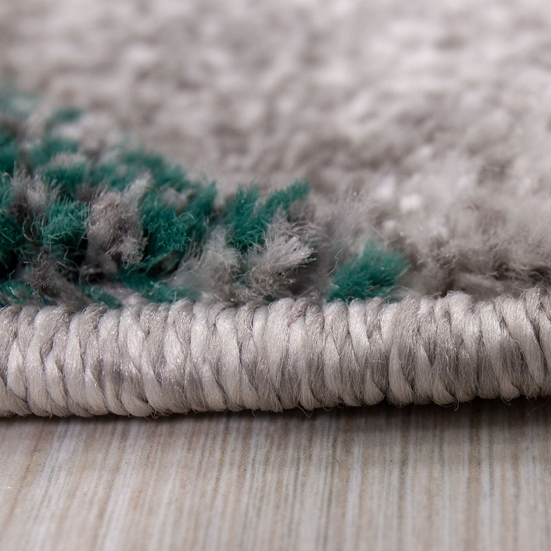 Designer Modern Wave Rug Living Room Interior Design New Green-zoom-