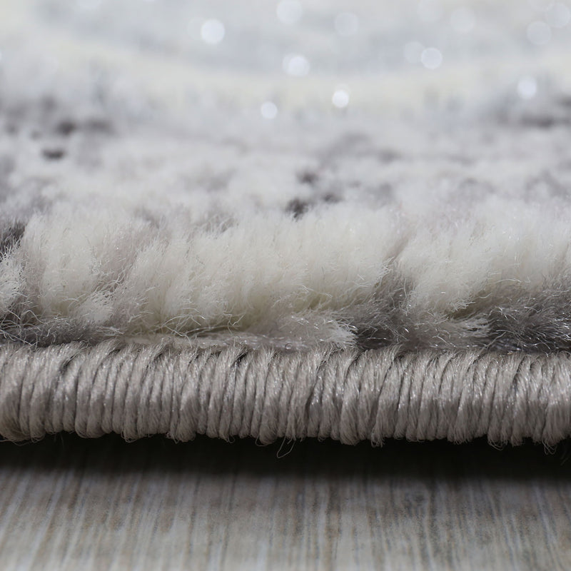 Designer Living Room Rug Grey Elegant Oriental-zoom-