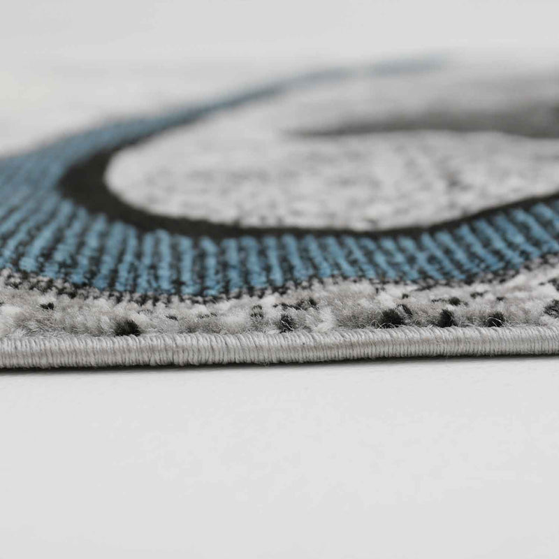 Designer Teppich Wohnzimmer Geometrisches Muster Steifen Optik Meliert-zoom-