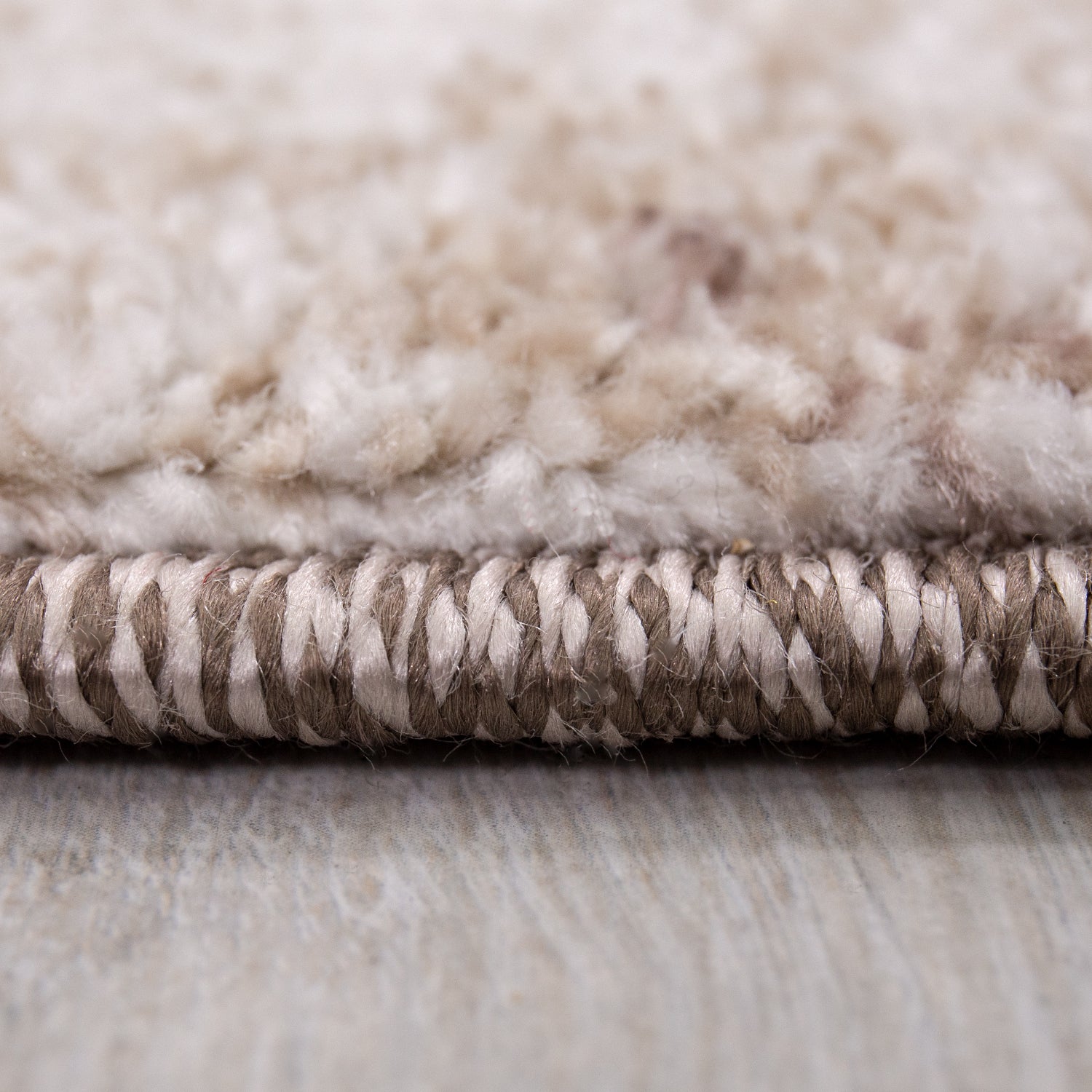 Designer rug for living room, modern beige interior design-3