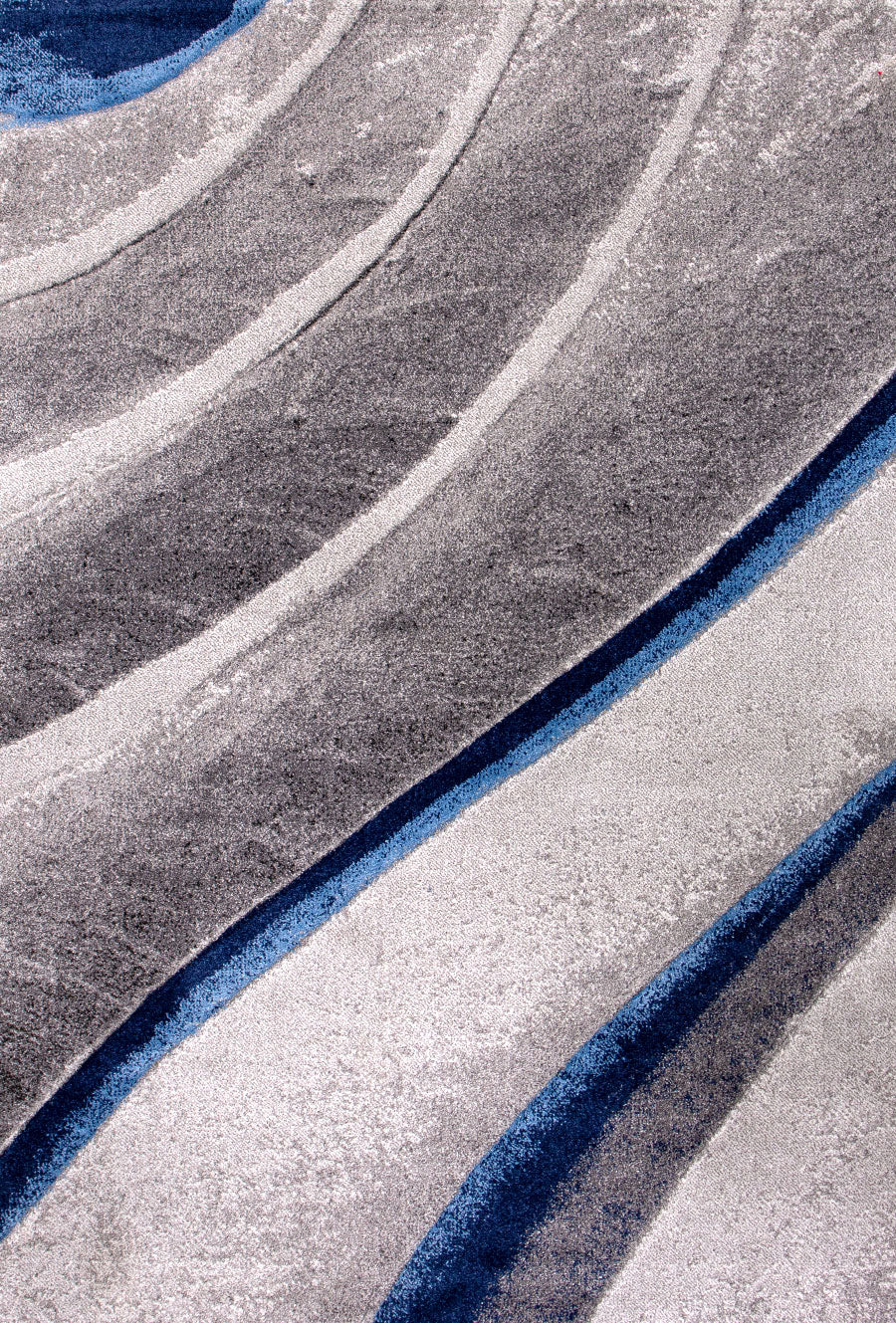 Designer Moderner Wellen Teppich Wohnzimmer Inneneinrichtung Neu-4