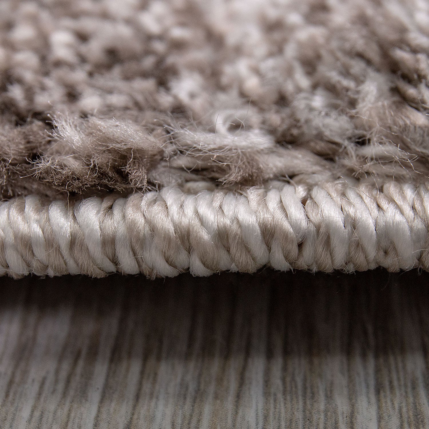 Designer rug for living room, modern beige interior design-3