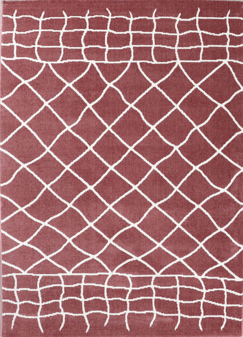 Designer Teppich in verschiedenen farben Flauschiger Microfaser Dicht gewebt Marokkanisches Muster-zoom-