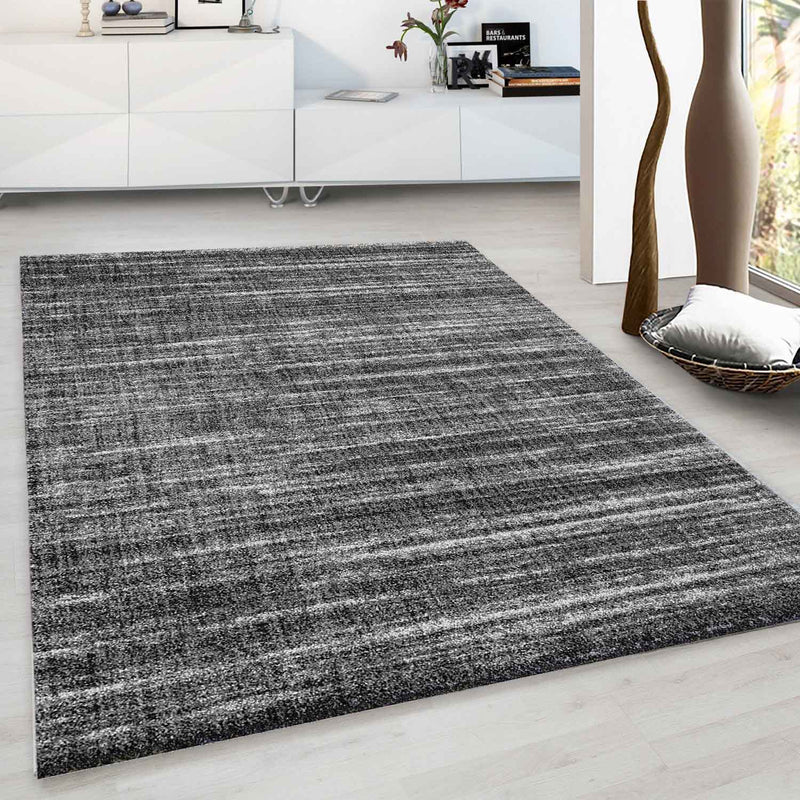 Designer living room rug, soft with dense pile, mottled, various color options-zoom-