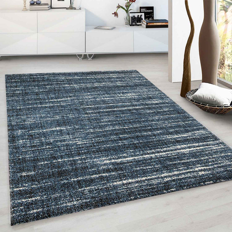 Designer living room rug, soft with dense pile, mottled, various color options-zoom-