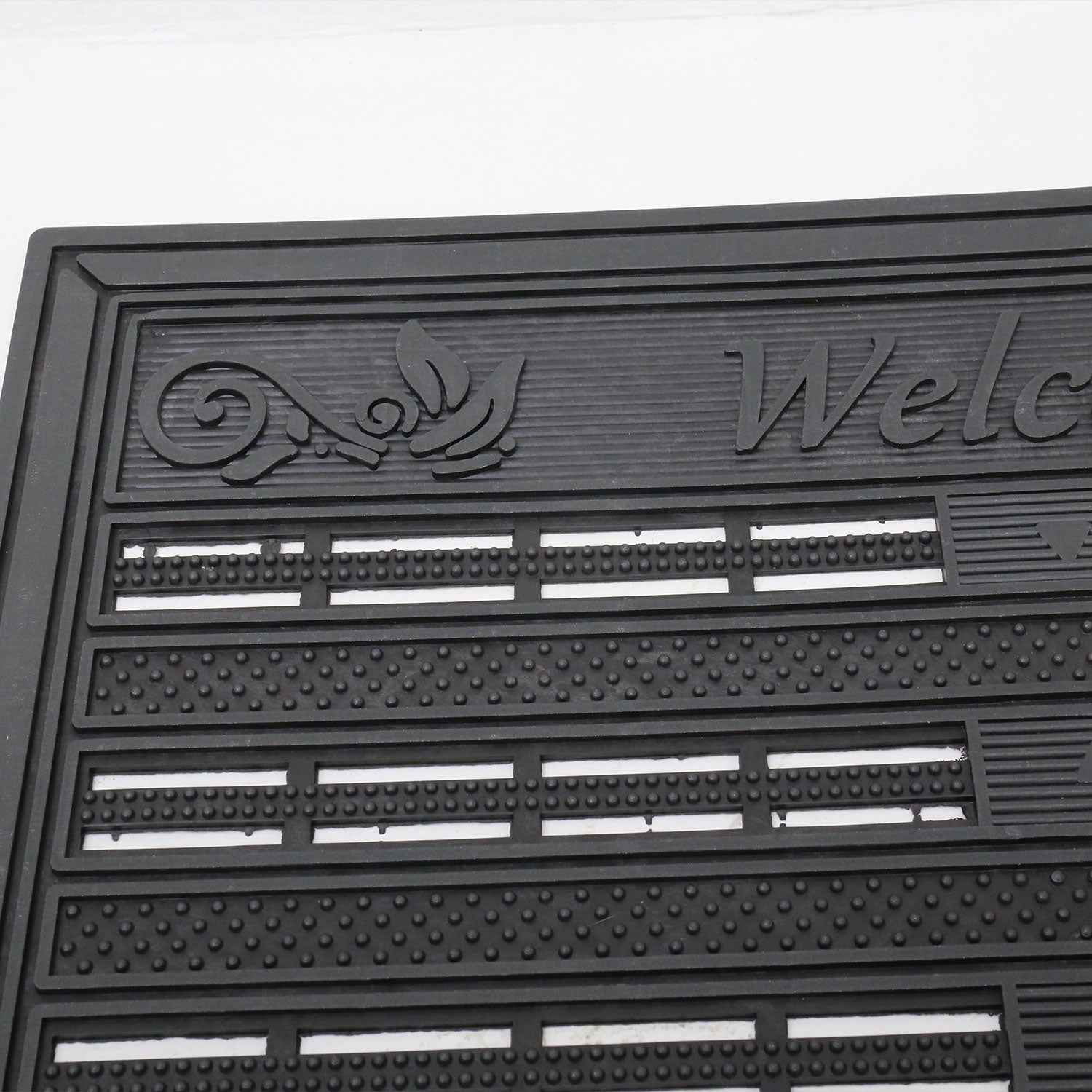 Entrance doormat, outdoor rubber mat, dirt trapper for front door, doormat, patio, balcony-14