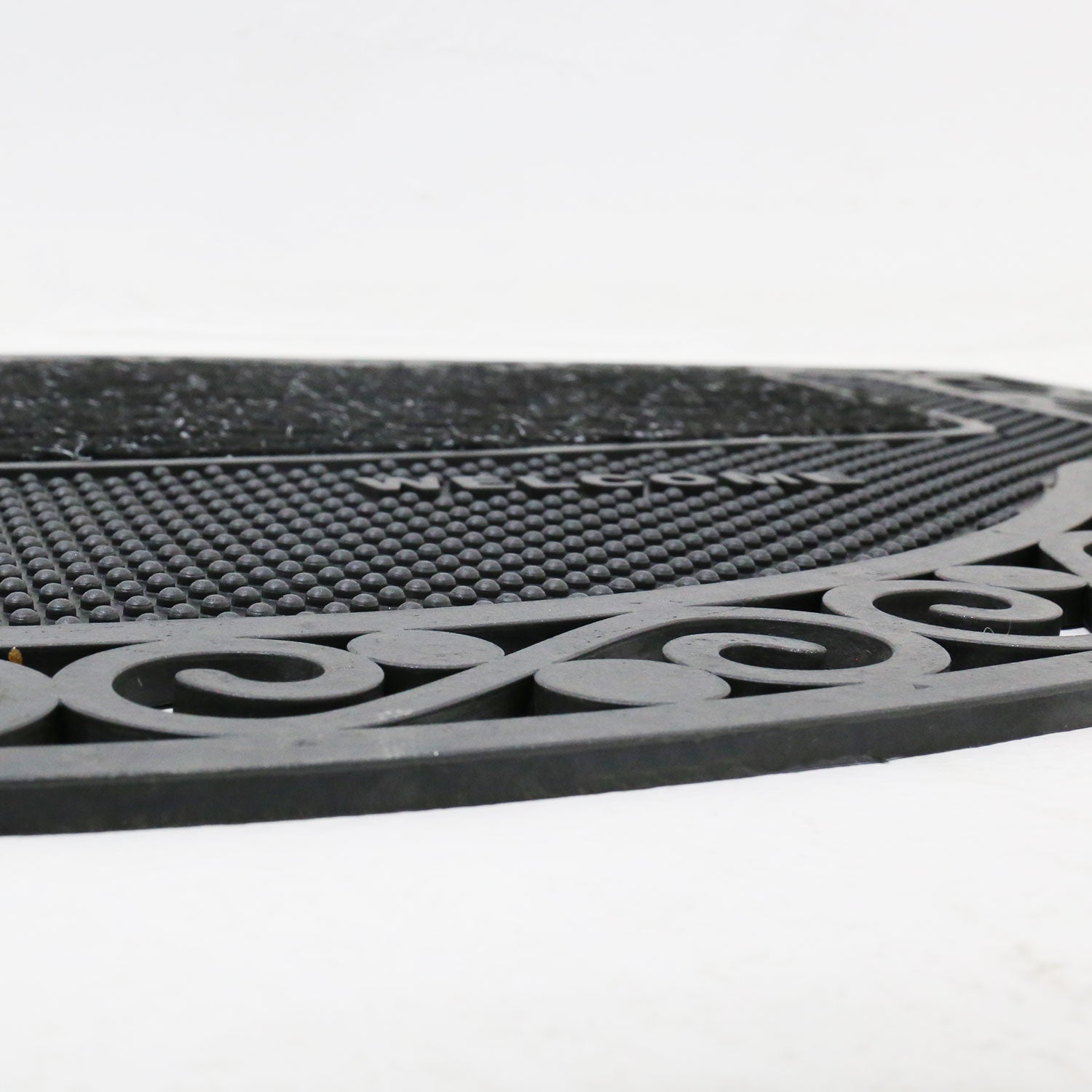 Entrance doormat, outdoor rubber mat, dirt trapper for front door, doormat, patio, balcony-zoom-7