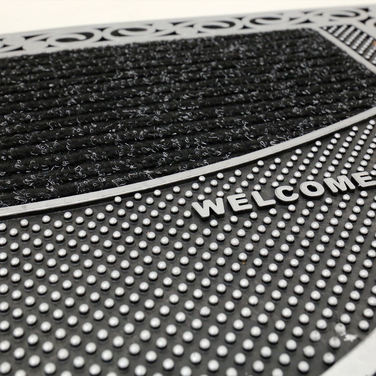 Entrance doormat, outdoor rubber mat, dirt trapper for front door, doormat, patio, balcony-zoom-18