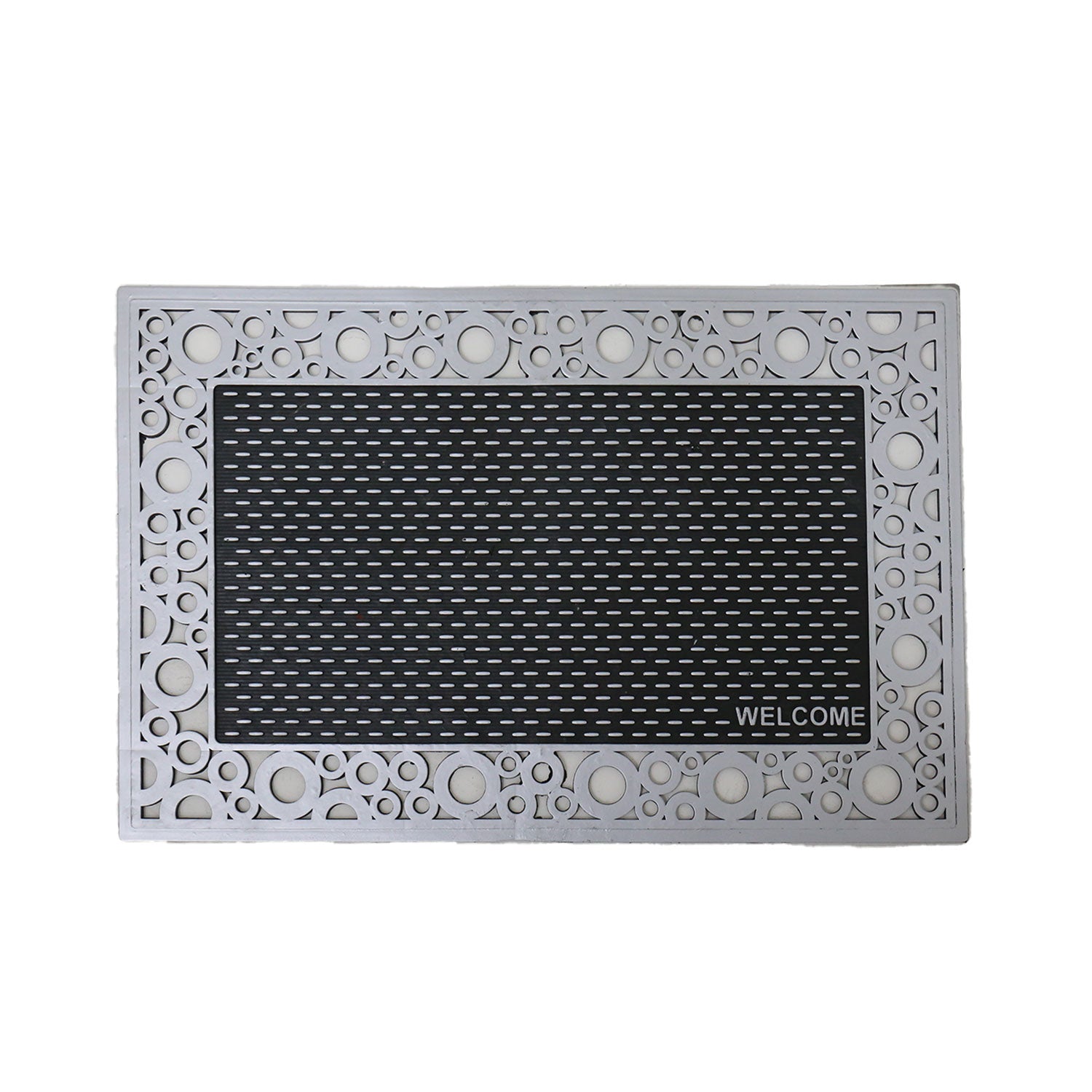 Entrance doormat, outdoor rubber mat, dirt trapper for front door, doormat, patio, balcony-32