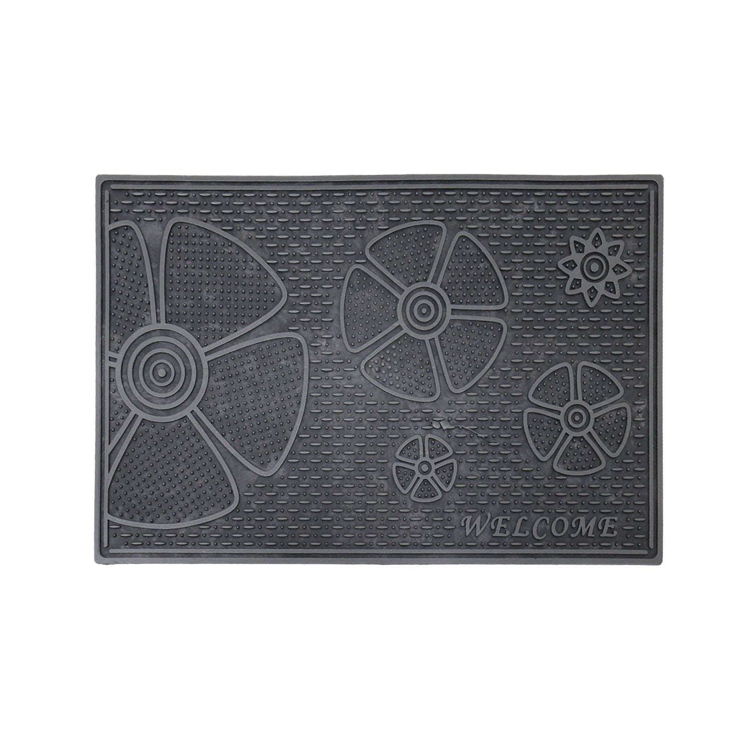 Entrance doormat, outdoor rubber mat, dirt trapper for front door, doormat, patio, balcony-4