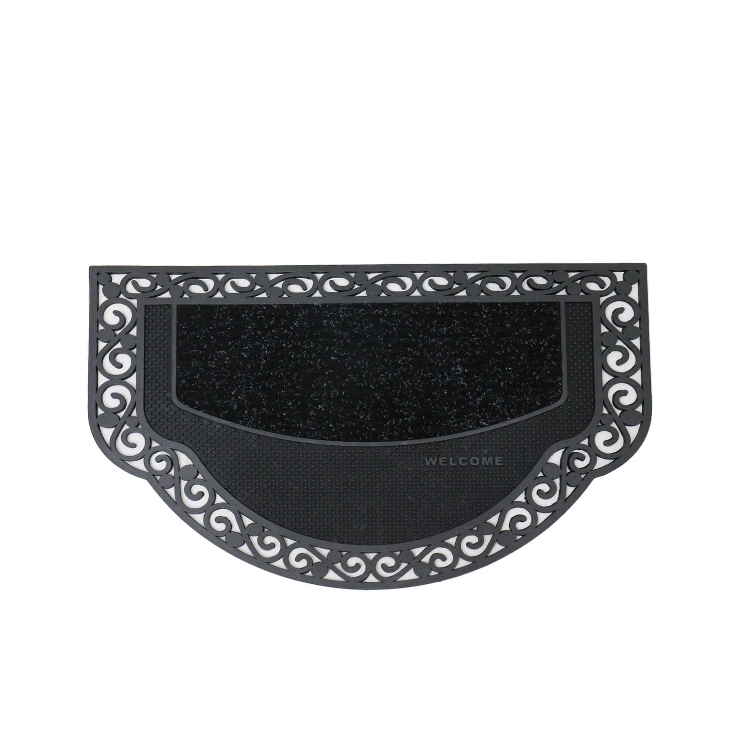 Entrance doormat, outdoor rubber mat, dirt trapper for front door, doormat, patio, balcony-8