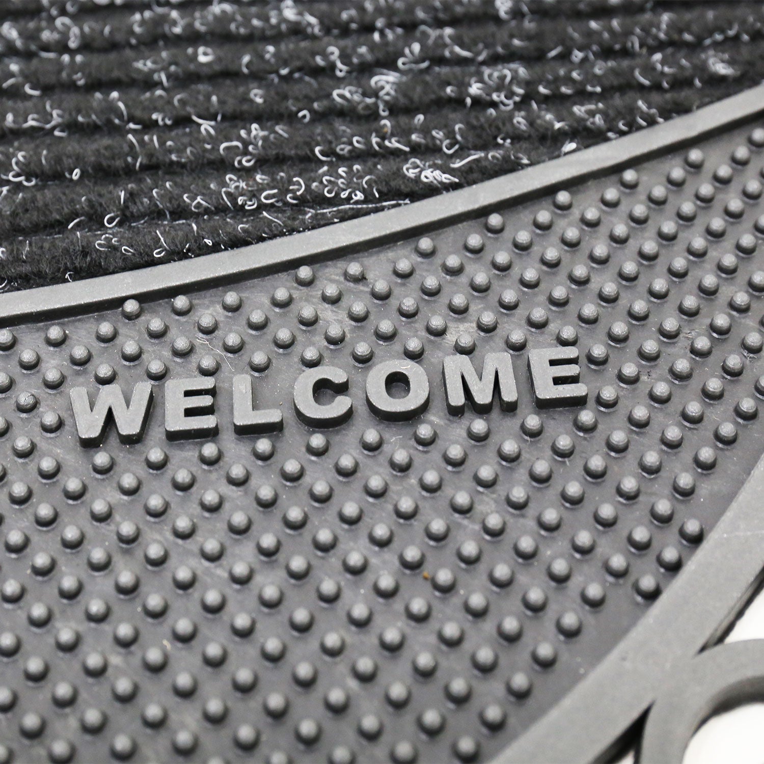 Entrance doormat, outdoor rubber mat, dirt trapper for front door, doormat, patio, balcony-zoom-6