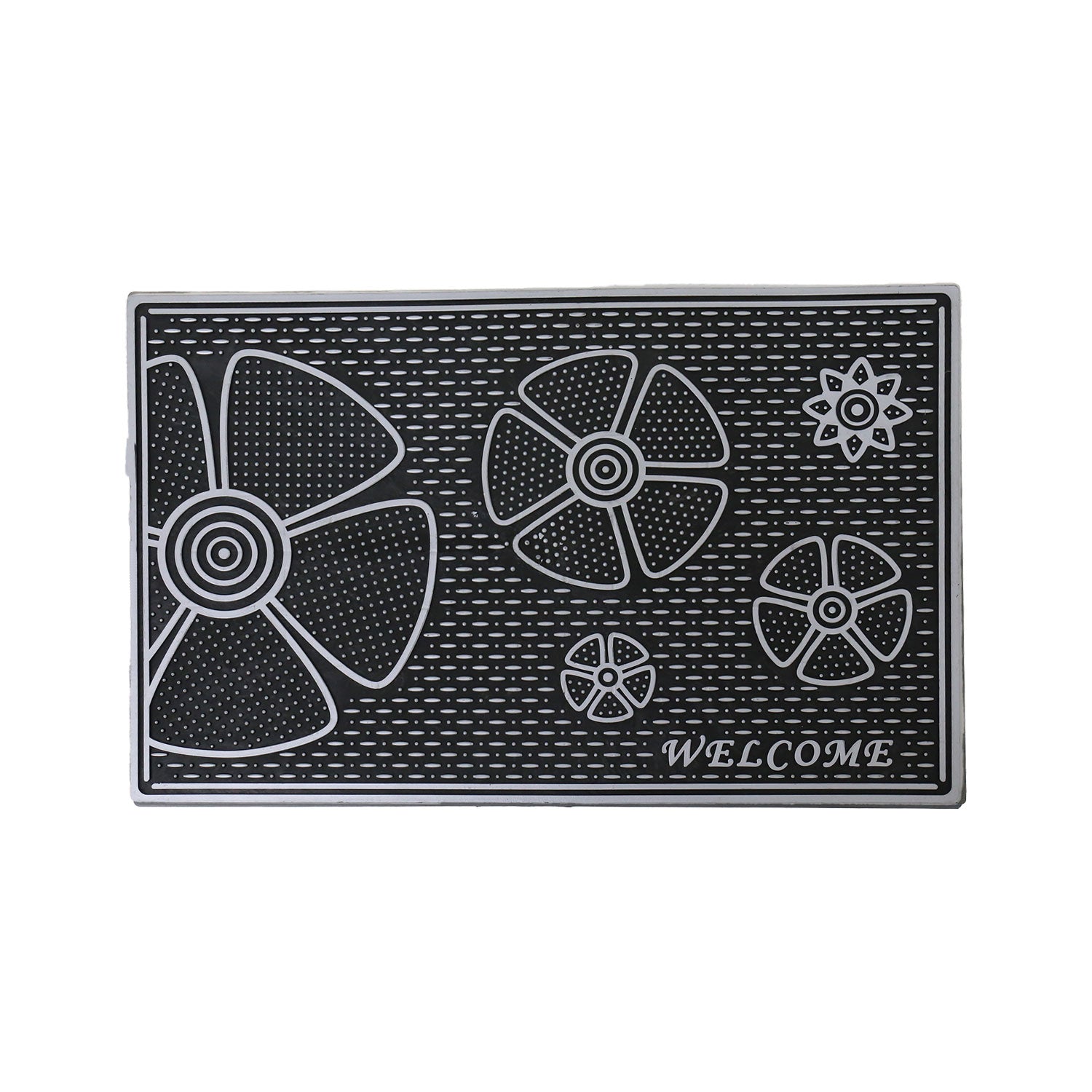 Entrance doormat, outdoor rubber mat, dirt trapper for front door, doormat, patio, balcony-24