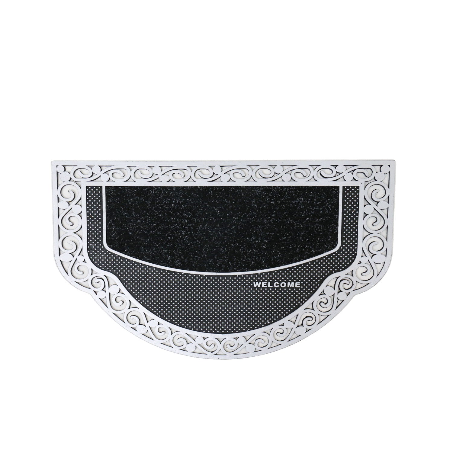 Entrance doormat, outdoor rubber mat, dirt trapper for front door, doormat, patio, balcony-zoom-20