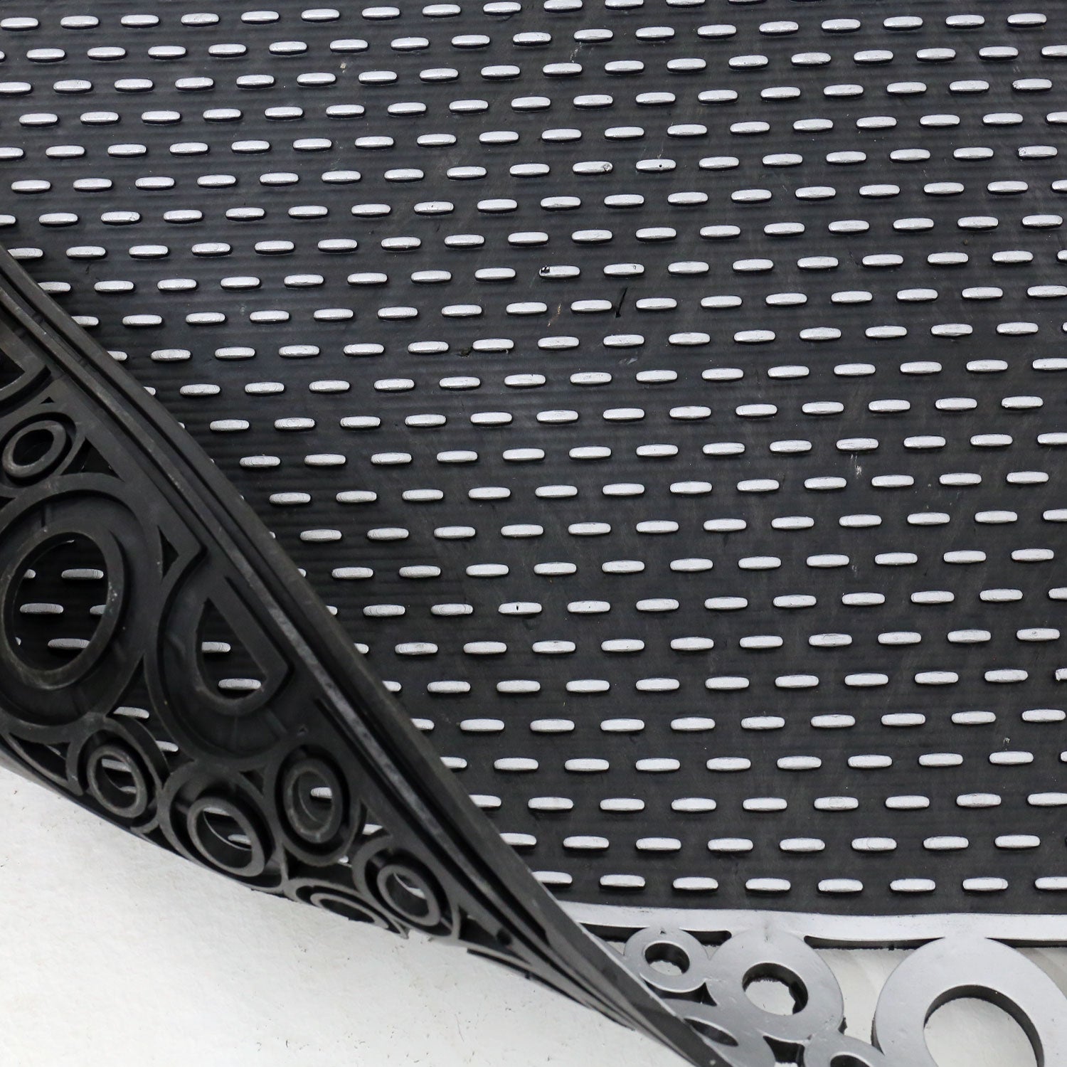 Entrance doormat, outdoor rubber mat, dirt trapper for front door, doormat, patio, balcony-30