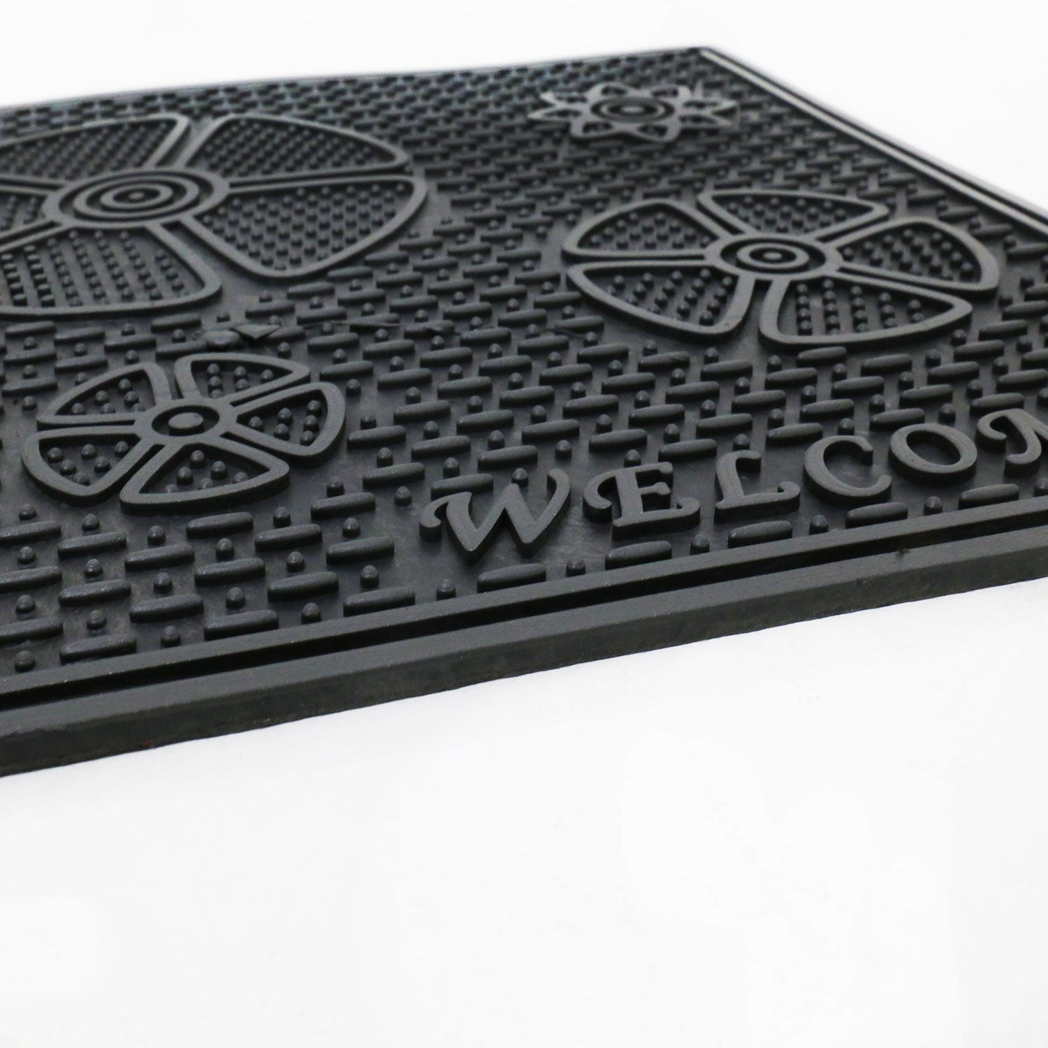 Entrance doormat, outdoor rubber mat, dirt trapper for front door, doormat, patio, balcony-2