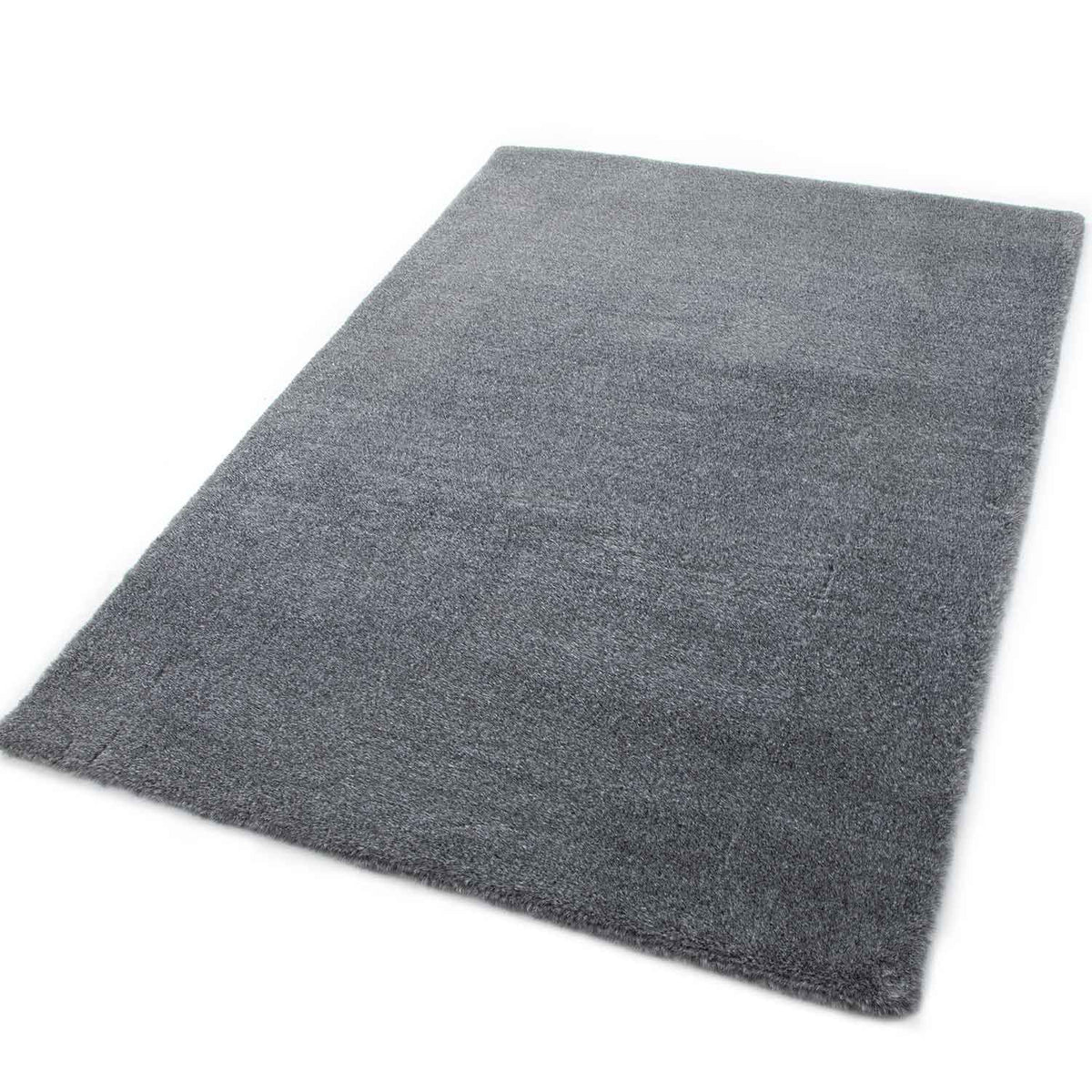 Fellteppich Kunstfell Teppich Imitat Meliert mit Doppelter Farbverlauf Dicht Flauschig Seidiger Glanz Hochflor