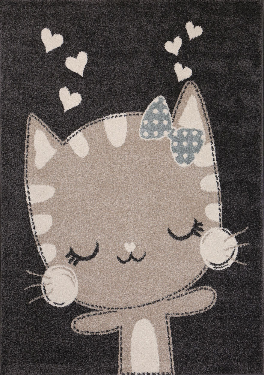 Kinder Teppich Happy Kitten Kätzchen Katze Kinderzimmer-4