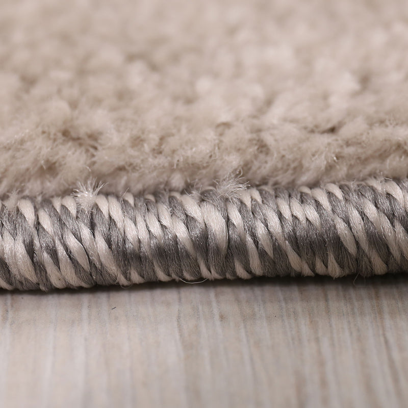 Kinderteppich Babyteppich Patchwork Wolke  Herz Sterne Mond Dots | Kinderteppich für Mädchen und Jungs | Teppich für Kinderzimmer | Farbe: Grau Beige & Creme-zoom-