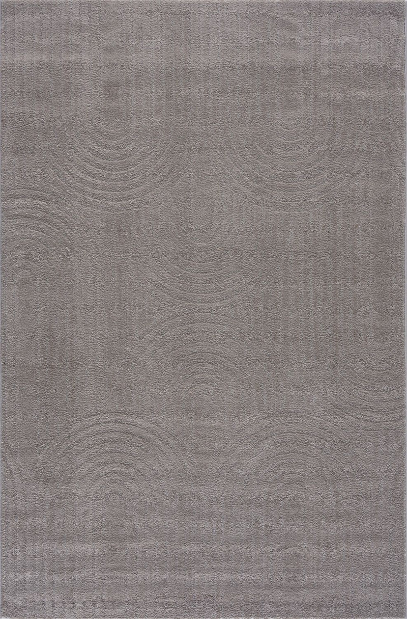 Kurzflor Teppich Wohnzimmer – Moderner Design Teppich mit Struktur, weich, pflegeleicht, in Creme, Beige & Taupe-zoom-