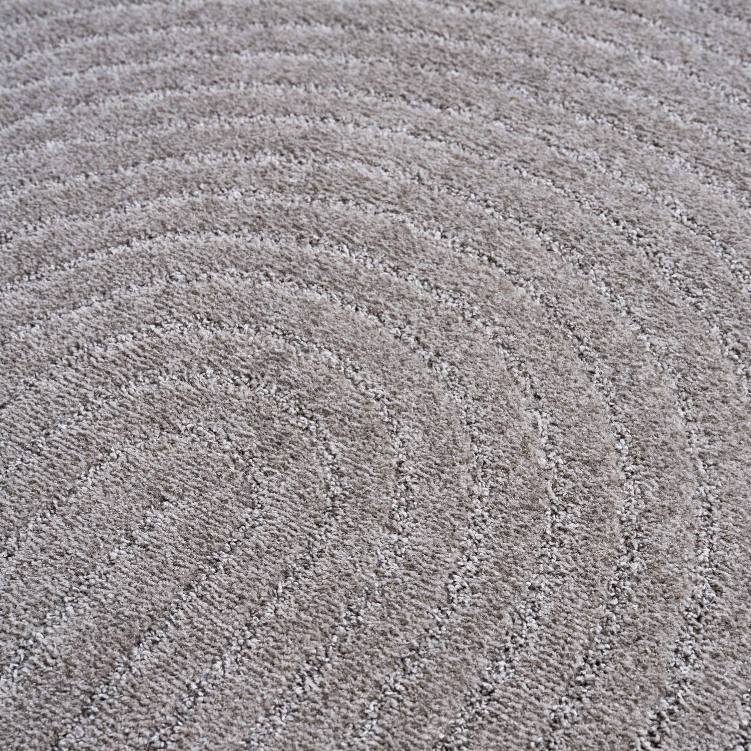 Kurzflor Teppich Wohnzimmer – Moderner Design Teppich mit Struktur, weich, pflegeleicht, in Creme, Beige & Taupe-13