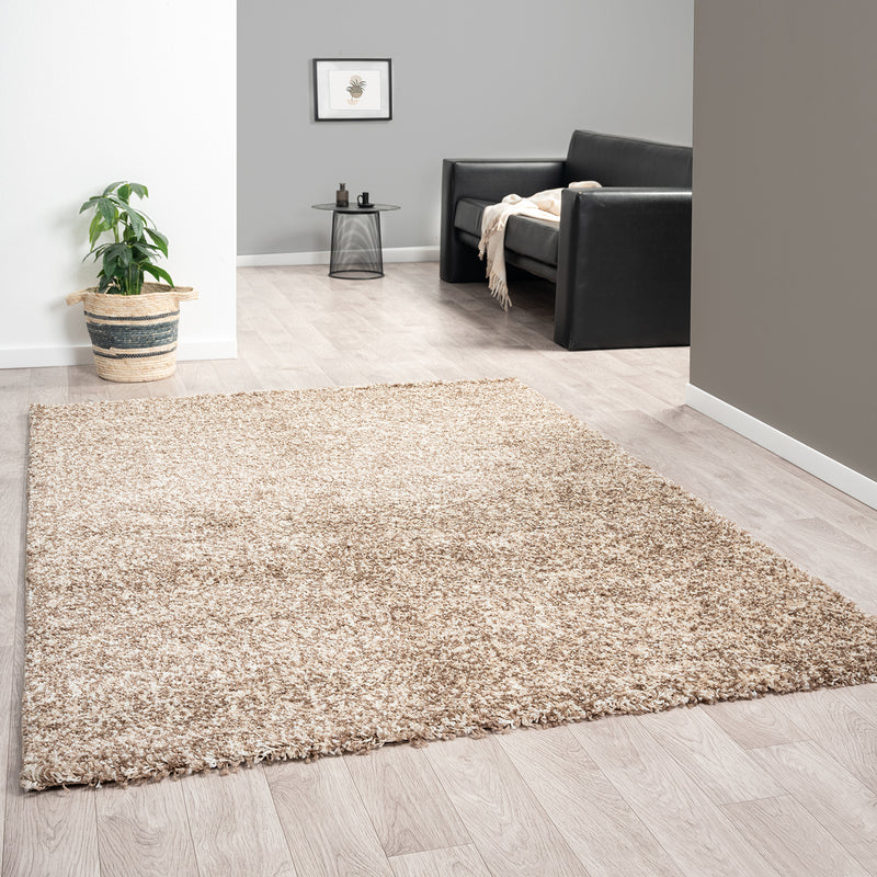 High-pile rug LUX Shaggy Living room Bedroom Multicolored Melange Extra Dense-zoom-