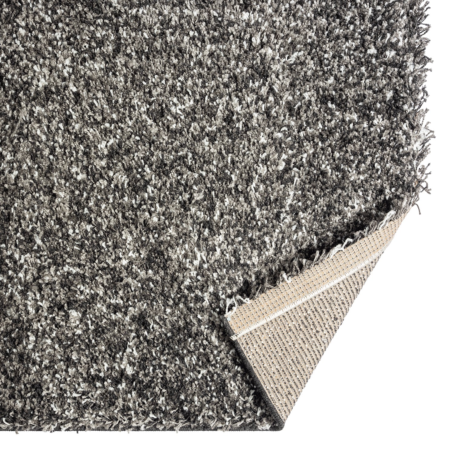 High-pile rug LUX Shaggy Living room Bedroom Multicolored Melange Extra Dense-17