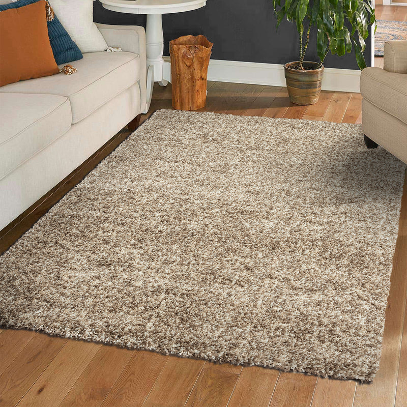 High-pile rug LUX Shaggy Living room Bedroom Multicolored Melange Extra Dense-zoom-