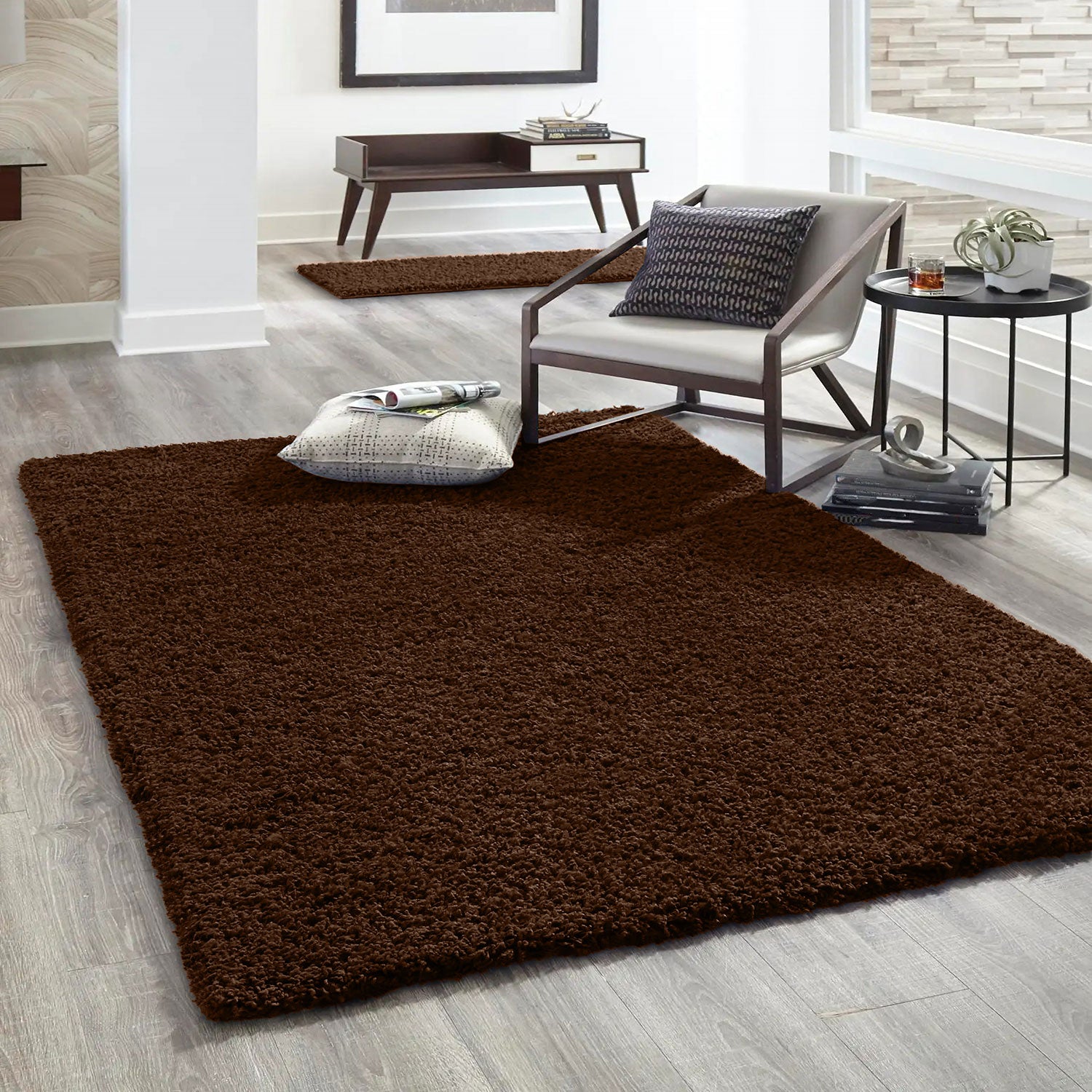 Hochflor Teppich Prime Shaggy Langflor Wohnzimmer Schlafzimmer Modern Farben-11
