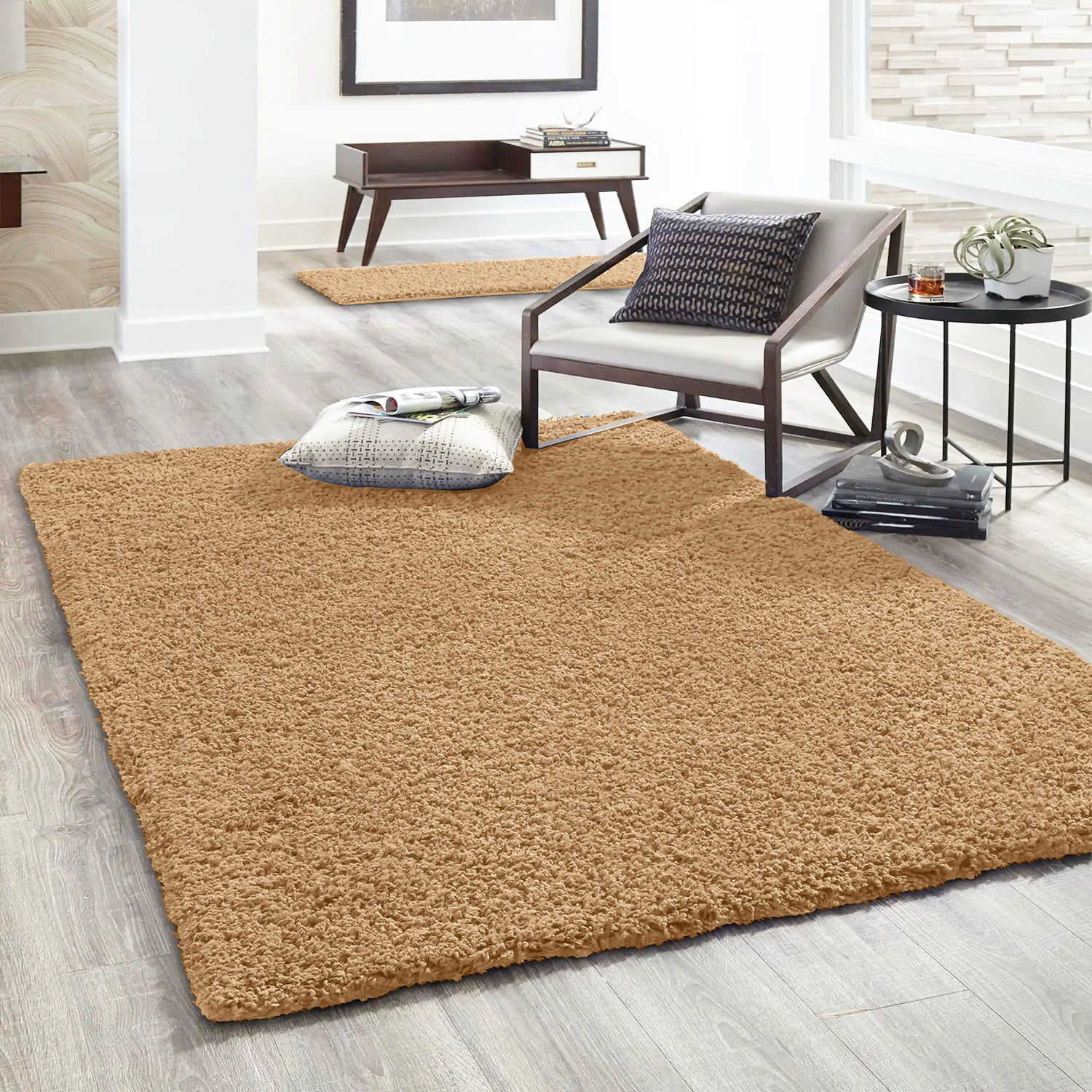 Hochflor Teppich Prime Shaggy Langflor Wohnzimmer Schlafzimmer Modern Farben-zoom-31