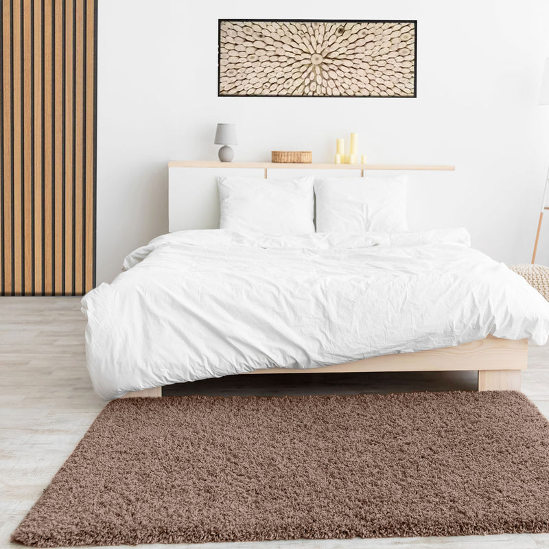 Hochflor Teppich Prime Shaggy Langflor Wohnzimmer Schlafzimmer Modern Farben-zoom-