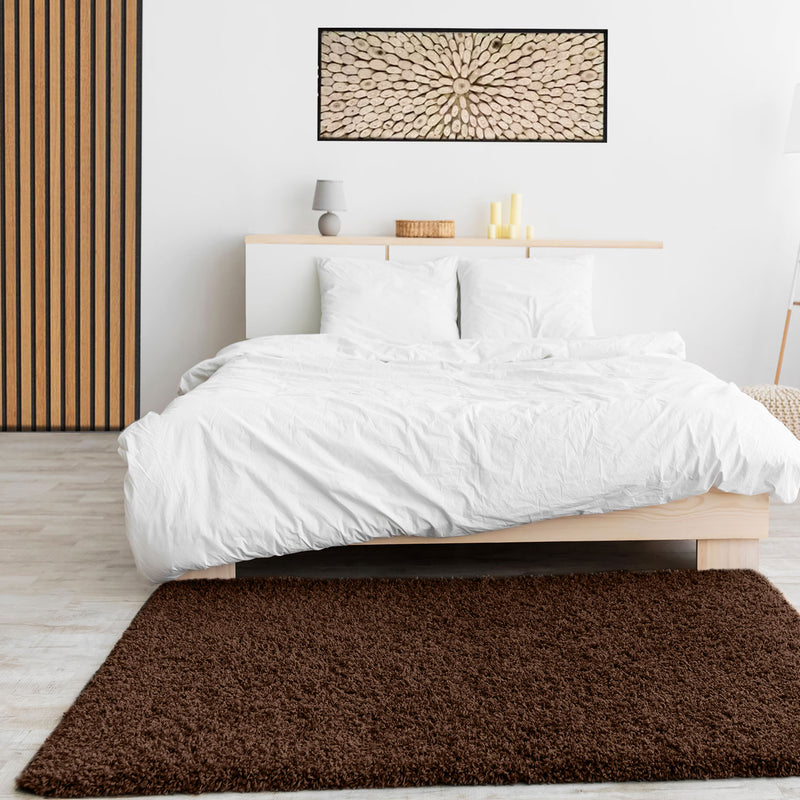 Hochflor Teppich Prime Shaggy Langflor Wohnzimmer Schlafzimmer Modern Farben-zoom-