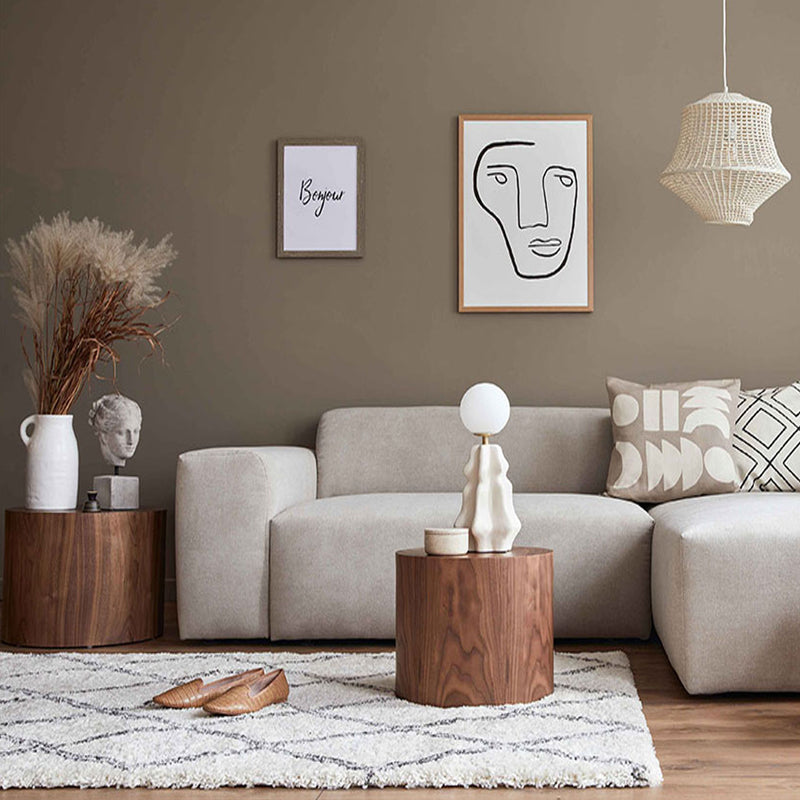 Hochflor Teppich Wohnzimmer Schlafzimmer Küche Shaggy Skandinavisch Rautenmuster-zoom-