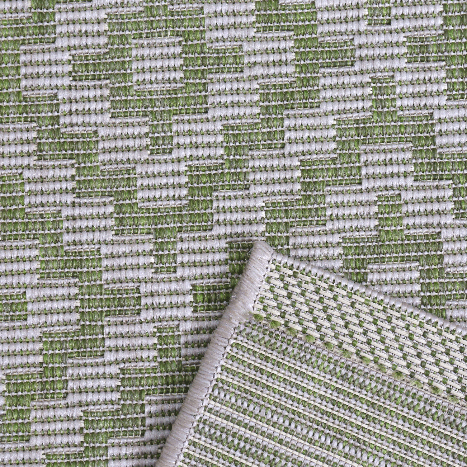 In- und Outdoor Flachgewebe Teppich Robust 100% Polypropylen-3