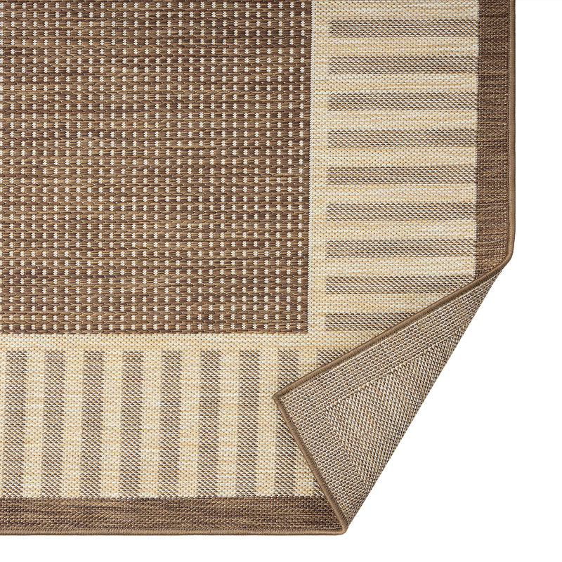 In- und Outdoor Teppich Terrassen & Balkon Küche Wohnzimmer Teppich Bordüre-zoom-