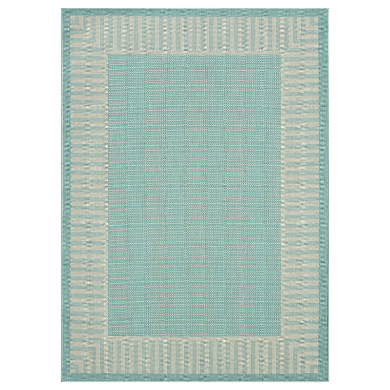 In- und Outdoor Teppich Terrassen & Balkon Küche Wohnzimmer Teppich Bordüre-zoom-