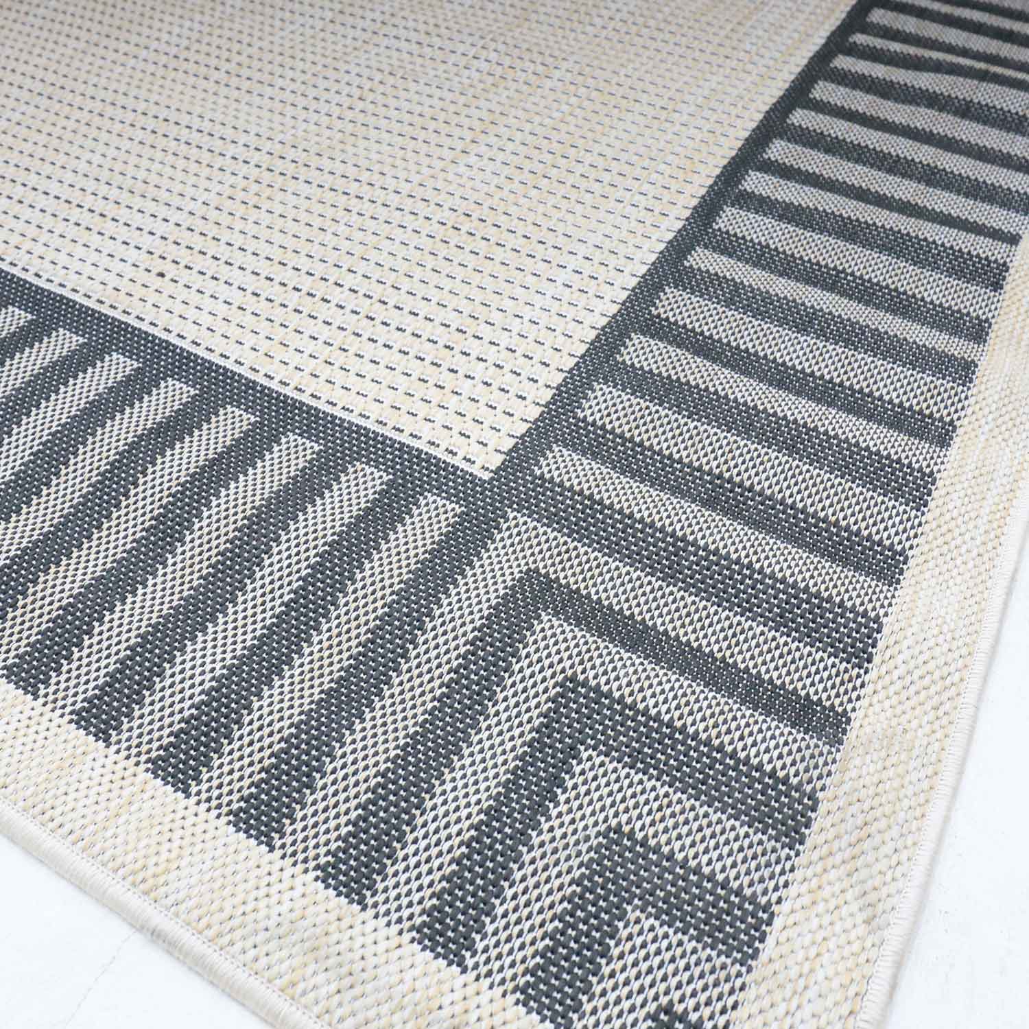 In- und Outdoor Teppich Terrassen & Balkon Küche Wohnzimmer Teppich Bordüre-13