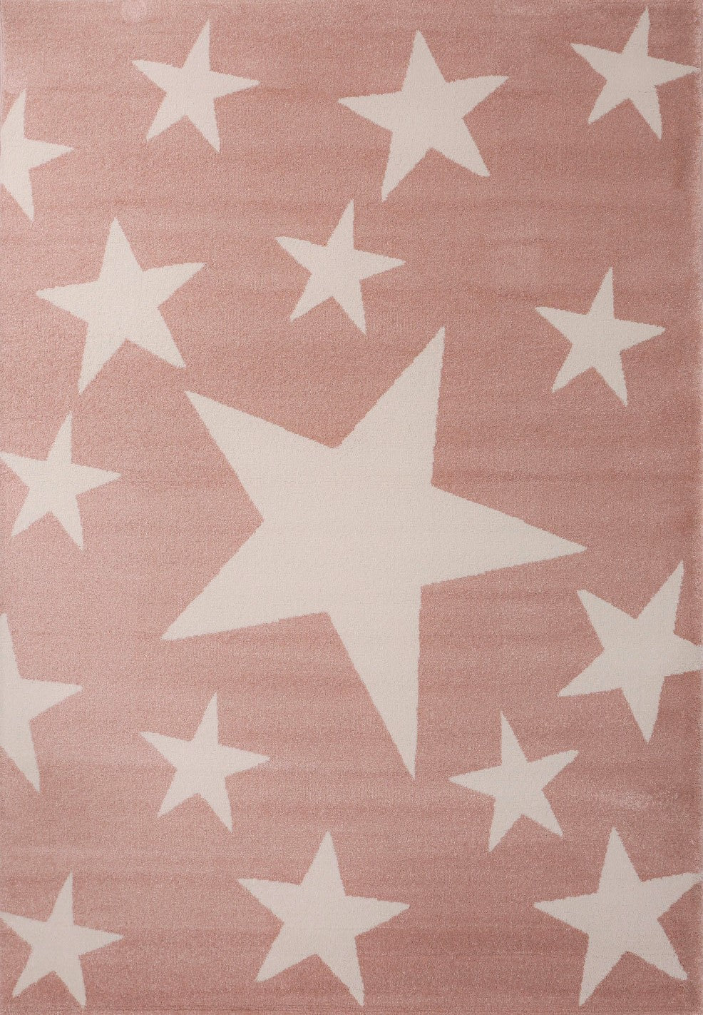 Children's rug, short pile, star motif, modern, easy-care, various colors-9