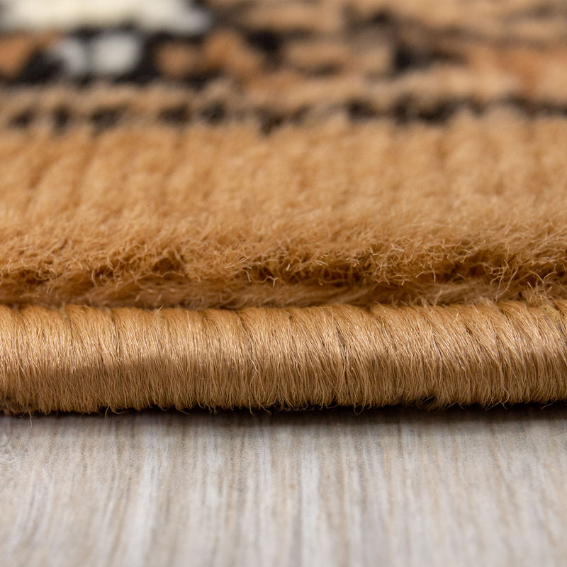 Classic Oriental Floral Pattern Rug, Densely Woven, Living Room/Bedroom Runner-zoom-