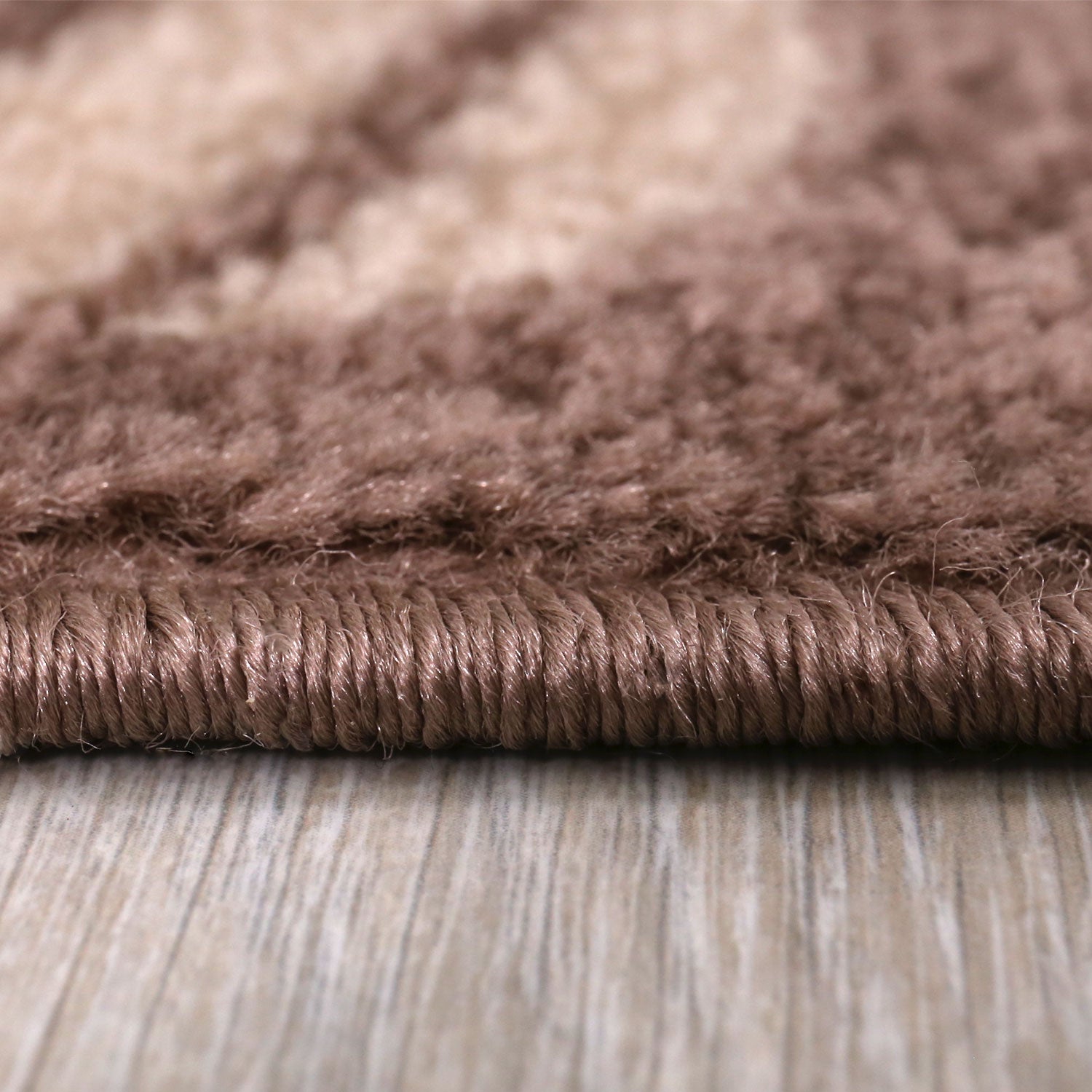Kitchen rug, carpet runner, modern coffee design in brown and beige, suitable for lounge or kitchen-zoom-6