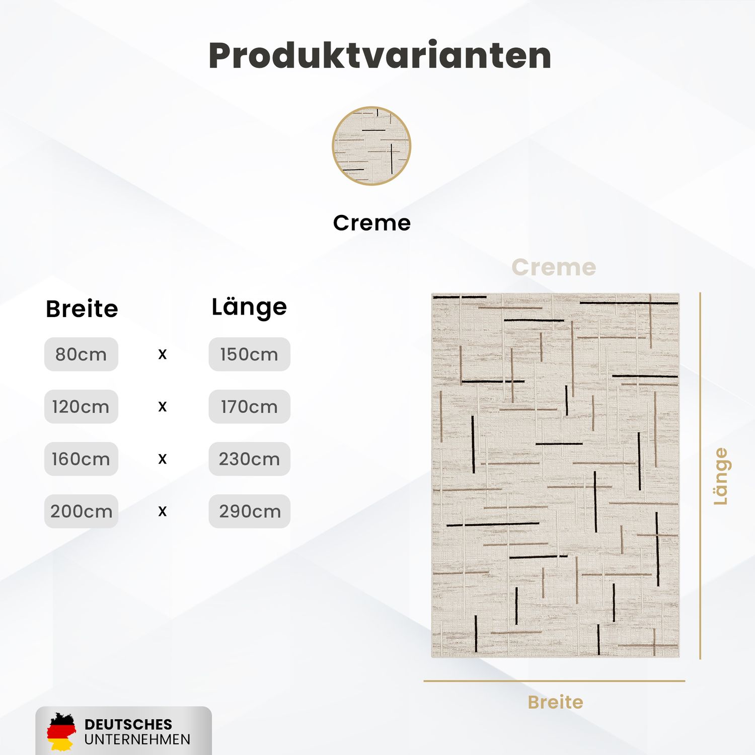 Kurzflor Teppich Boho 3D Hoch-Tief-Effekt – Teppich Wohnzimmer & Schlafzimmer-zoom-17