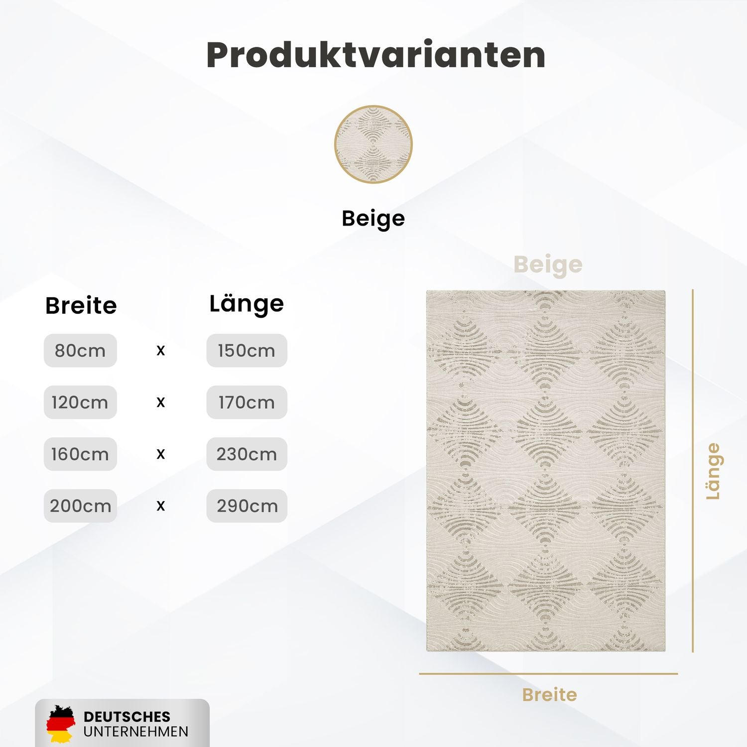 Kurzflor Teppich Boho 3D Hoch-Tief-Effekt – Teppich Wohnzimmer & Schlafzimmer-zoom-18