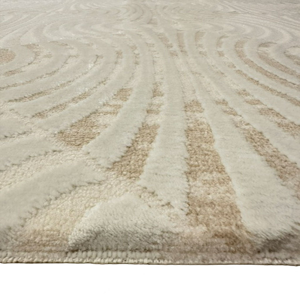 Kurzflor Teppich Boho 3D Hoch-Tief-Effekt – Teppich Wohnzimmer & Schlafzimmer-10