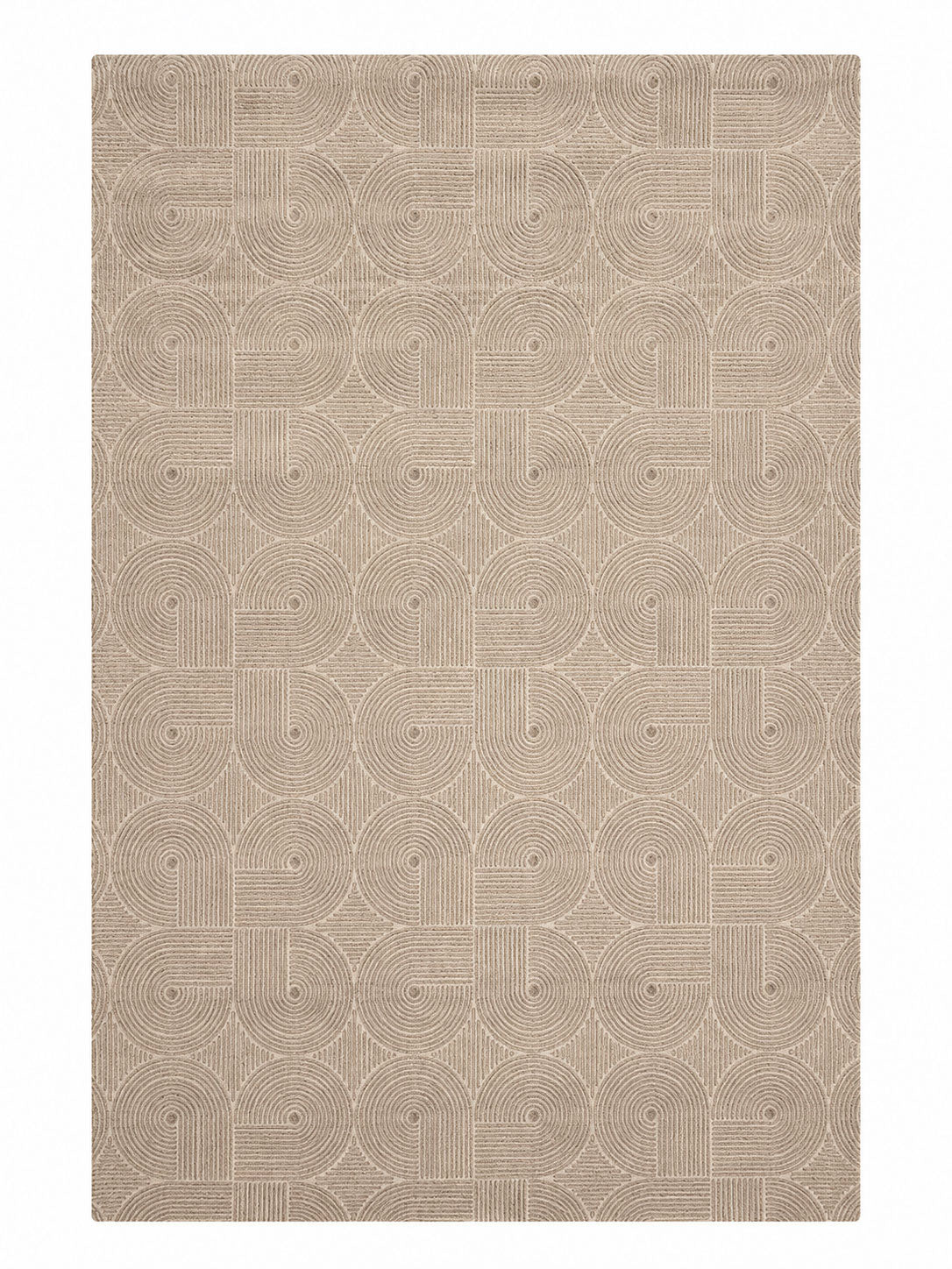 Kurzflor Teppich Boho 3D Hoch-Tief-Effekt – Teppich Wohnzimmer & Schlafzimmer