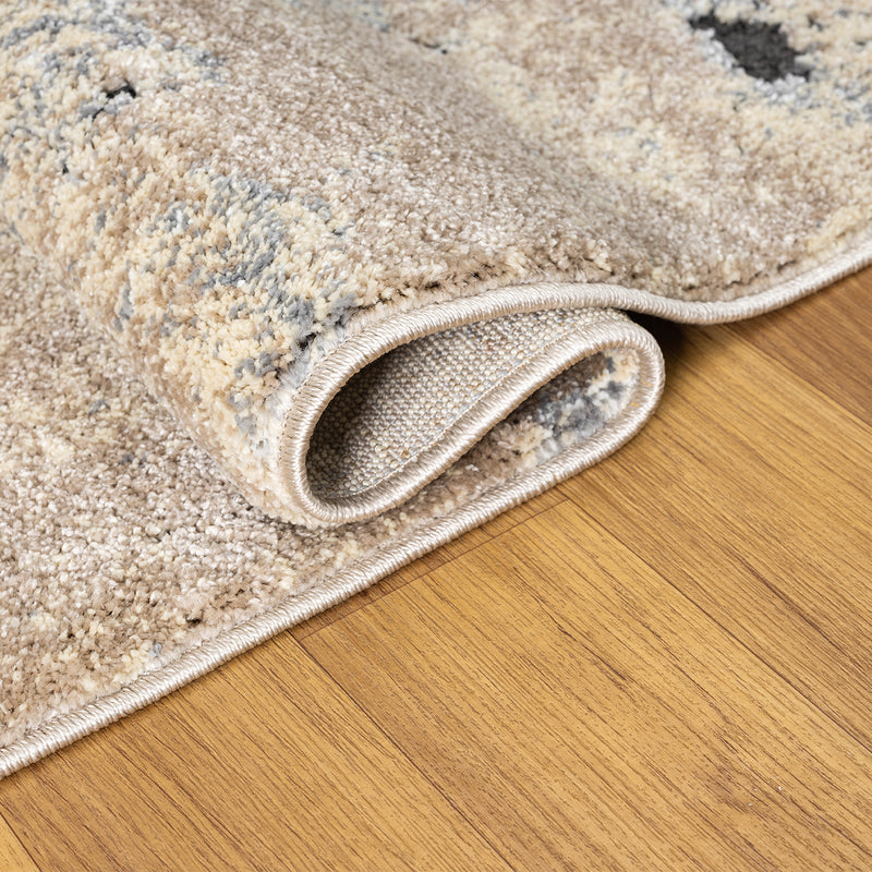 Kurzflor Teppich Modern Wohnzimmer Schlafzimmer Weich mit Muster-zoom-