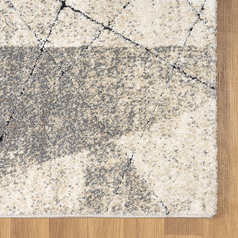 Kurzflor Teppich Modern Wohnzimmer Schlafzimmer Weich mit Muster-zoom-