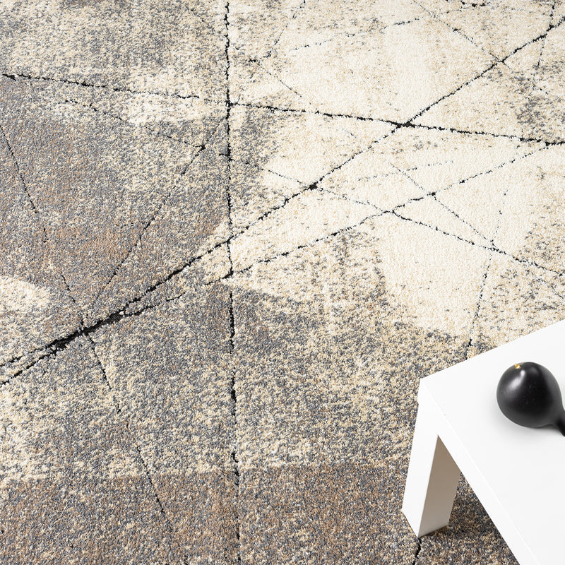 Kurzflor Teppich Modern Wohnzimmer Schlafzimmer Weich mit Muster-zoom-