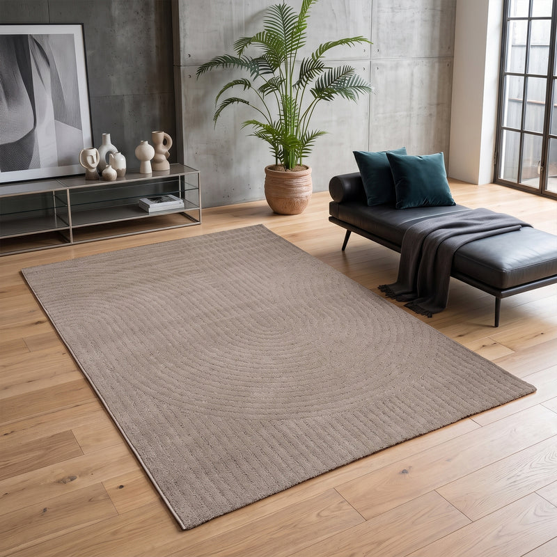 High-pile, long-pile rug, modern, for living room, bedroom, ultra-soft pattern-zoom-